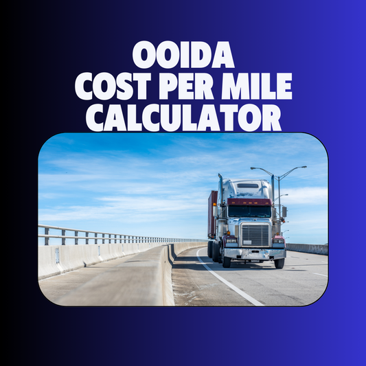 OOIDA Cost per Mile Calculator